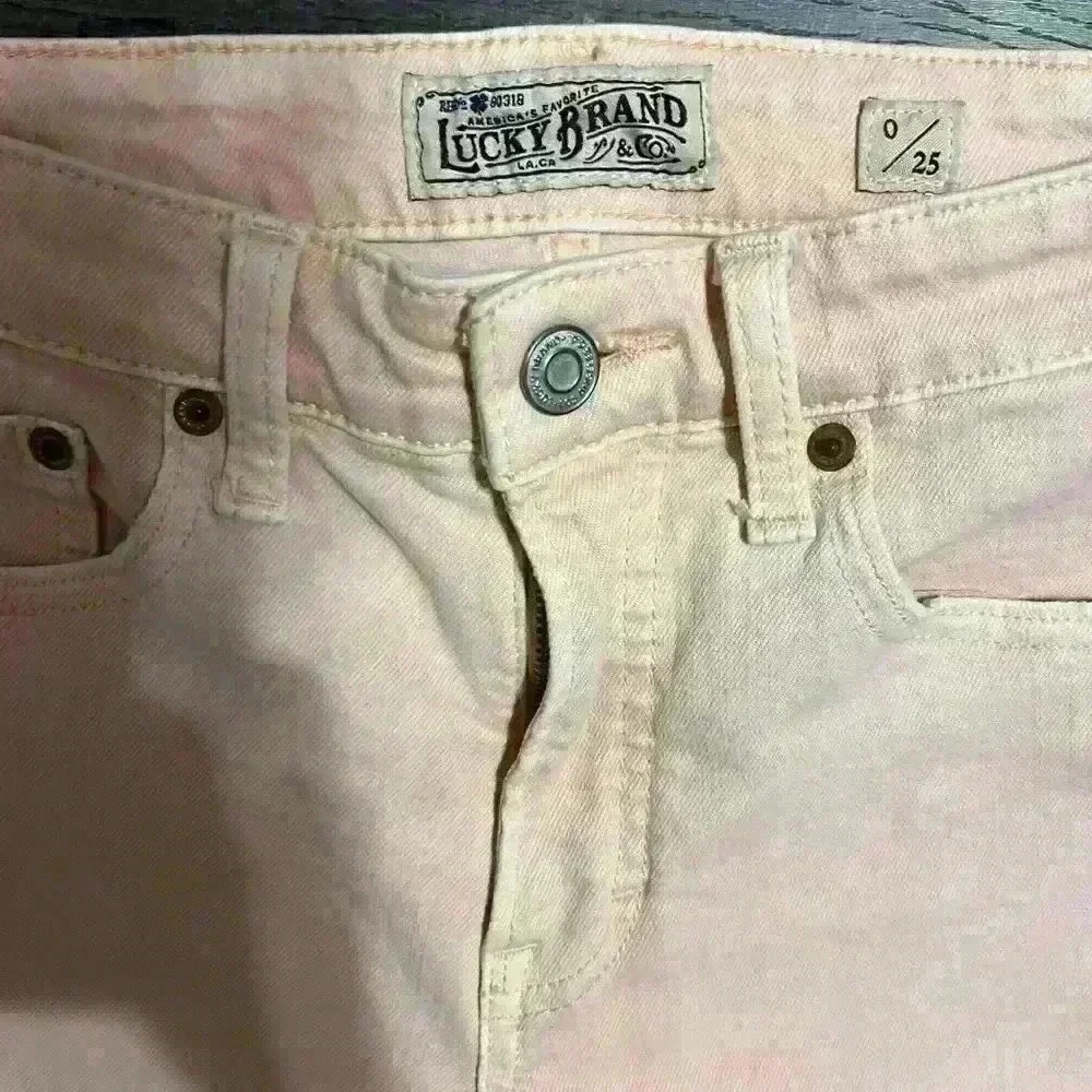 Lucky Brand Light Pink Jeans